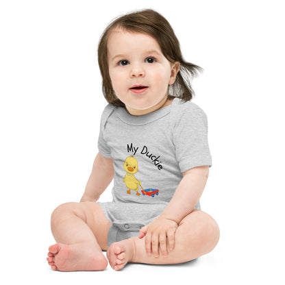 My Duckie Wagon Onesie