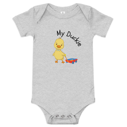 My Duckie Wagon Onesie