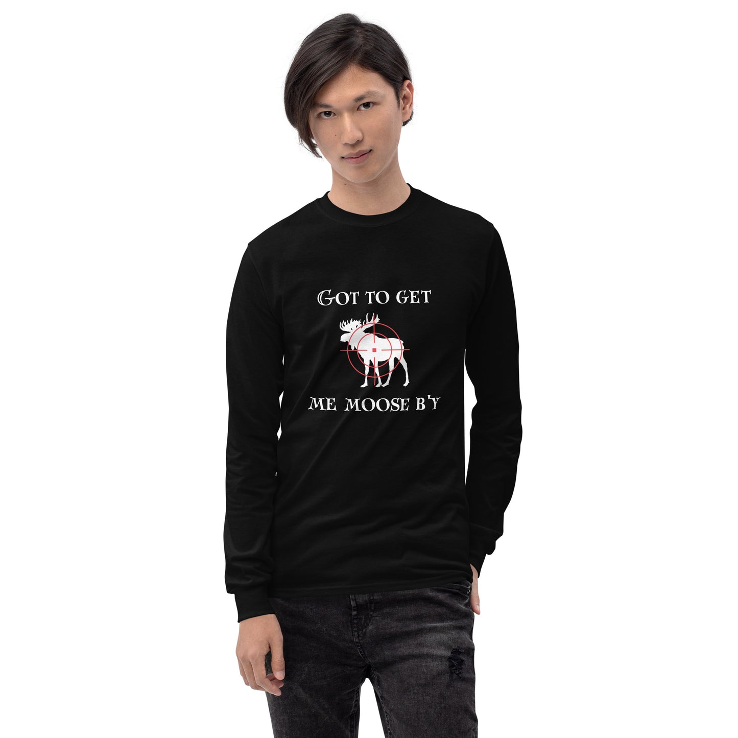 Got To Get Me Moose B'y Men’s Long Sleeve