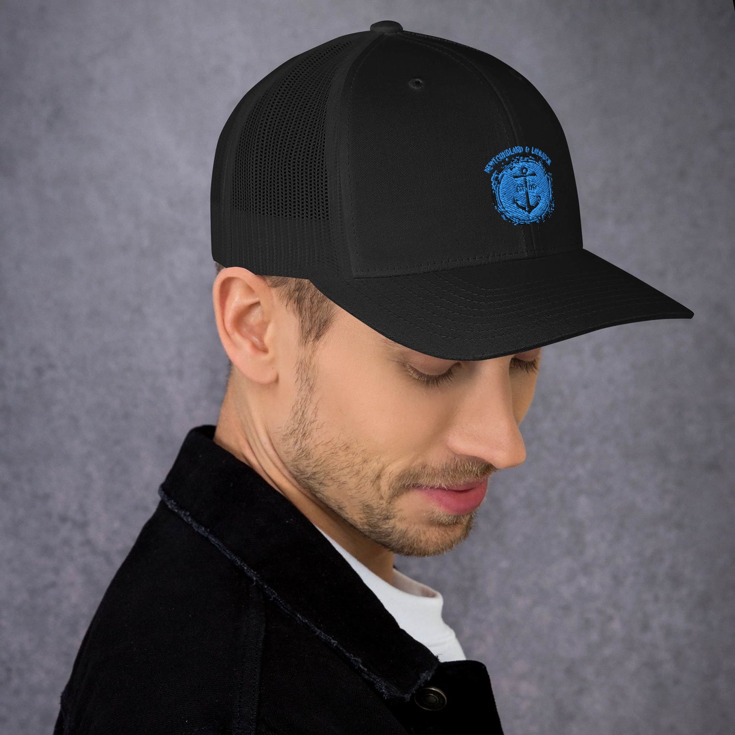 Blue Anchor Trucker Cap