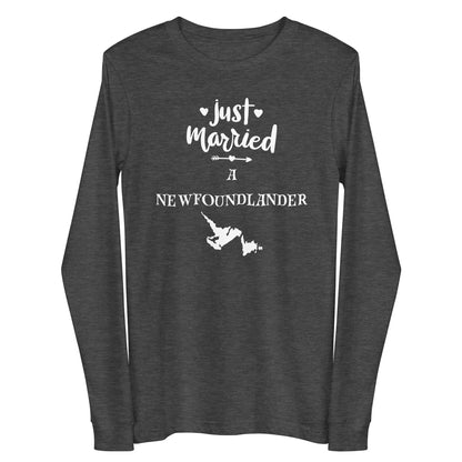 Just Married a Newfoundlander Long Sleeve