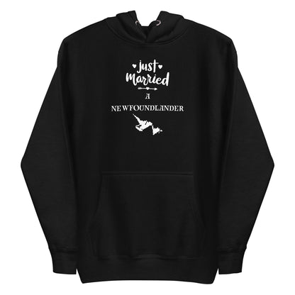 Just Married a Newfoundlander Hoodie