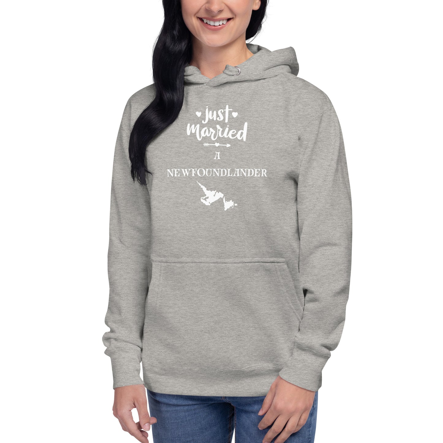 Just Married a Newfoundlander Hoodie