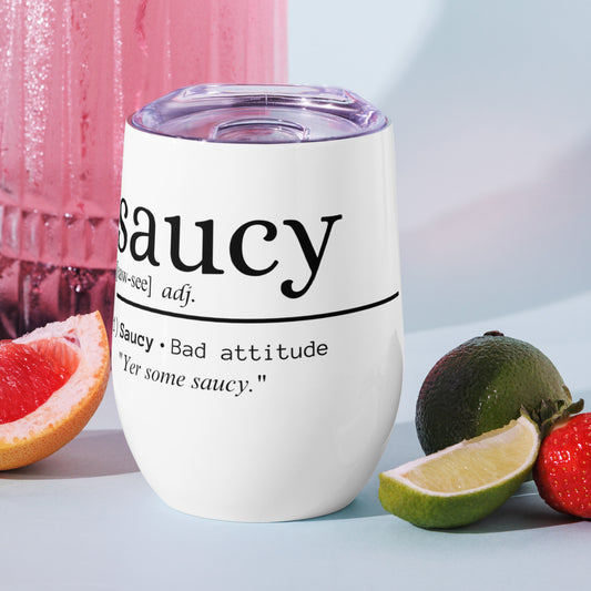 Saucy Wine Tumbler