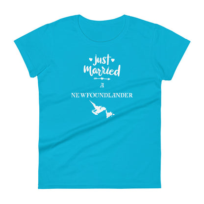 Just Married a Newfoundlander T-Shirt