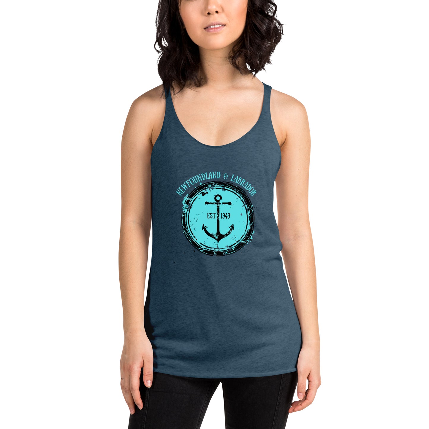 Tradtional Anchor Women's Racerback