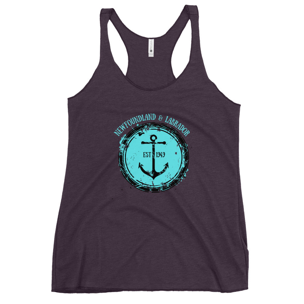 Tradtional Anchor Women's Racerback