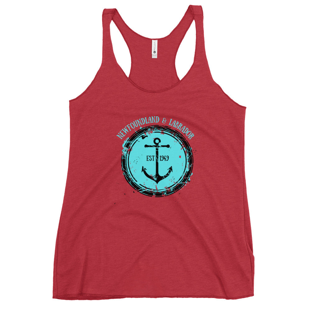 Tradtional Anchor Women's Racerback